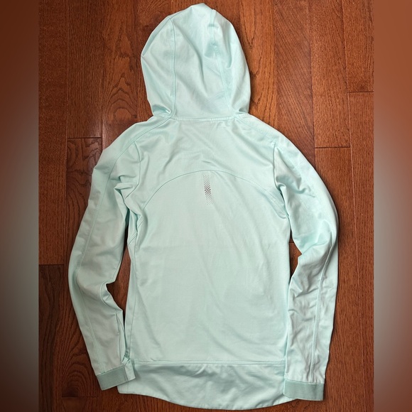 Beautiful Aqua Athleta Hooded Pull Over - Picture 8 of 11